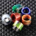 RESIN & STAINLESS STEEL HONEYCOMB PATTERN 810 DRIP TIPS FOR SMOK TFV8 / TFV12 528 KENNEDY TANK
